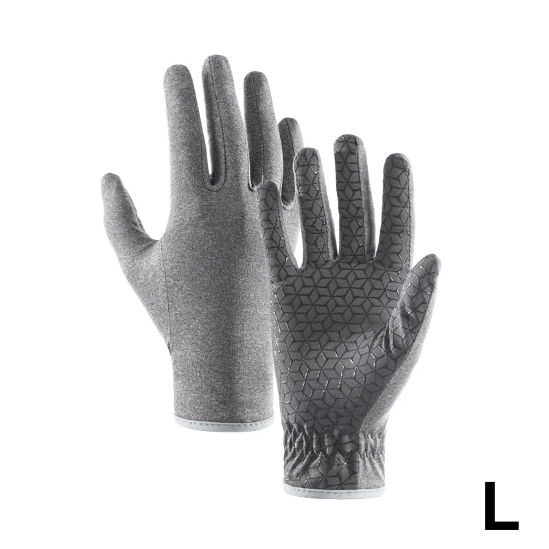 Naturehike Non-Slip Gloves Portable Unisex Outdoor Sunscreen Thin Touch Screen Breathable Gloves For Running Sports Hiking Mountaineering