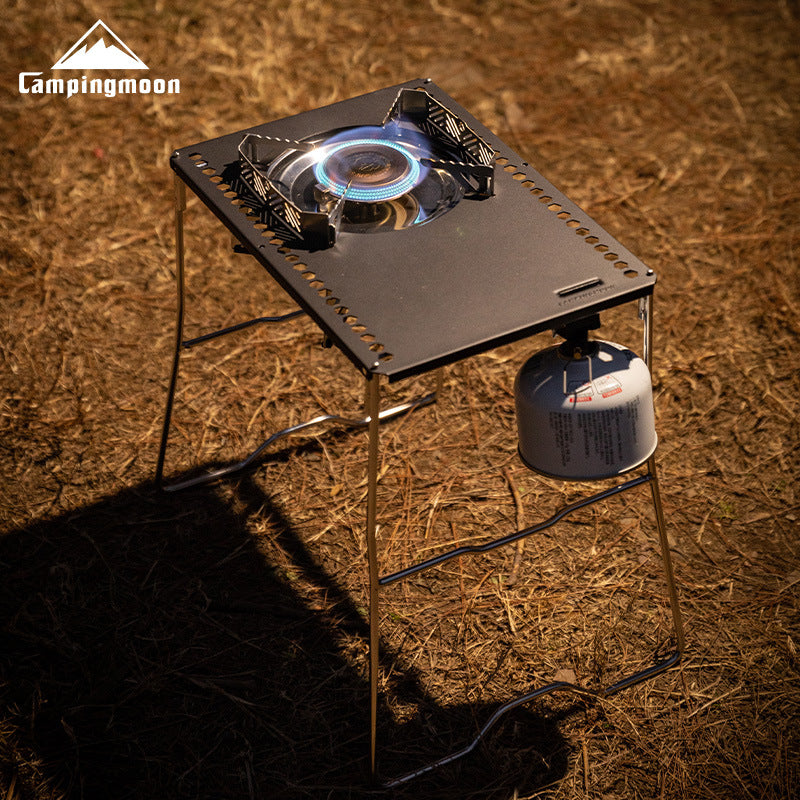Campingmoon XD-5F IGT Cassette Stove Head Portable Lightweight Modular 1 Unit IGT Camping Butane Gas Stove Standard Nozzle Canister Tank 3.3kw Firepower