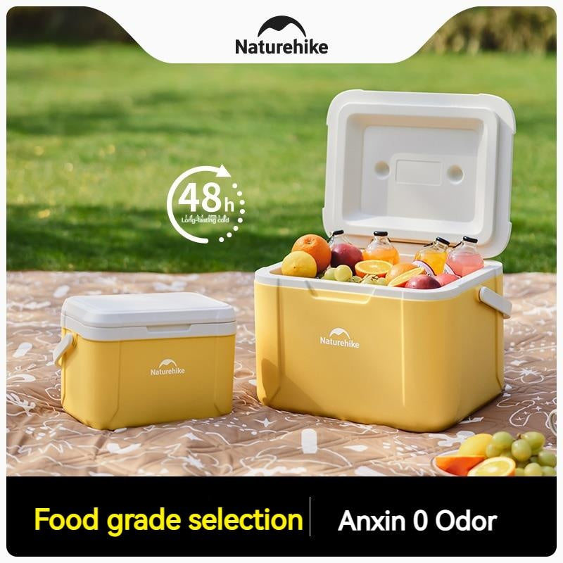 Naturehike Whale Fishing PU Insulated Box 5L 18L Anti-Bacterial 48H Cold Preservation Insulation Food Drink Ice Storage Container Box Refrigerator