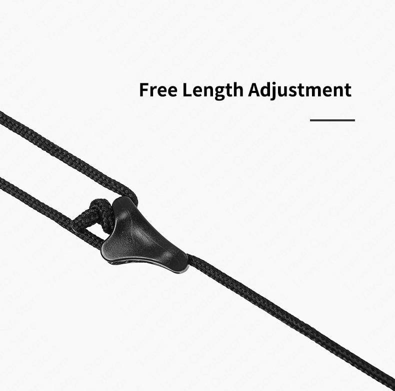 Naturehike 4.3m Multi-Functional Hanging Rope Portable Adjustable Awning Windproof Camping Accessories Outdoor Travel Canopy Tarp Pole Hang String Hook