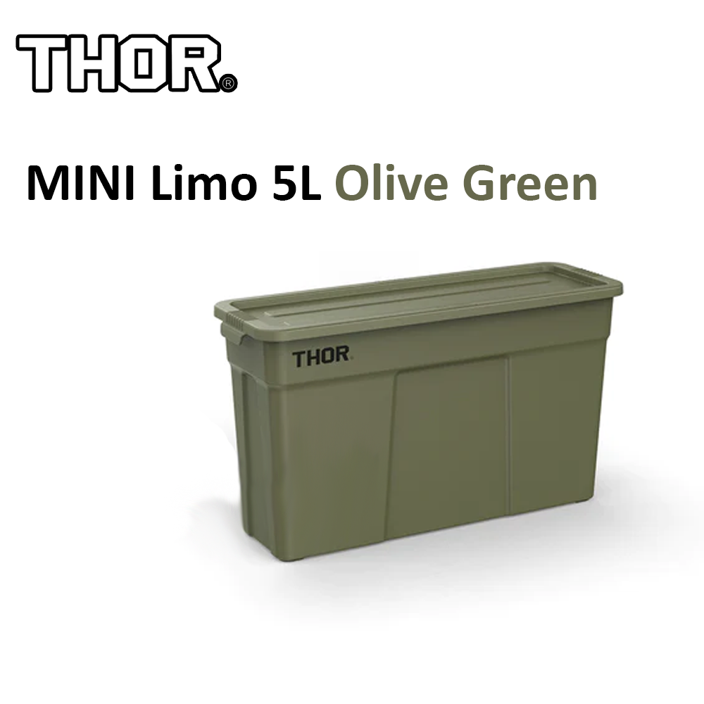 THOR ® Premium MINI 1L and LIMO 2.5L | 5L | 22L | 53L | 75L Stackable Storage Box with Lid Outdoor Rugged Plastic Boxes Wood Tabletop Stand Bracket