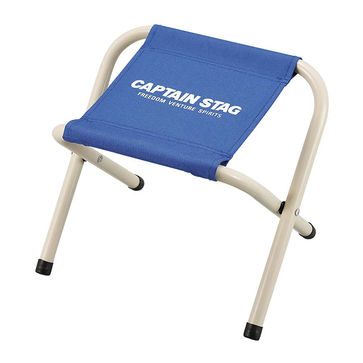 CAPTAIN STAG M-3927 Mini Pallet Stool Portable Lightweight Folding Camping Stool Chair Load Bearing 60kg Max Polyester Steel