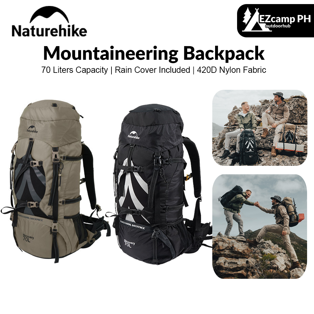 Naturehike 70L 5L Hiking Mountaineering Backpack Bag ezcampphoutdoorhub