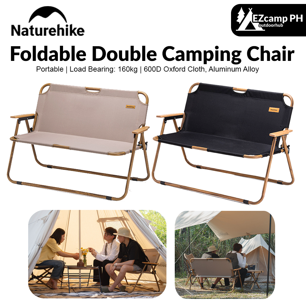 Naturehike Foldable Double Camping Chair Outdoor Portable