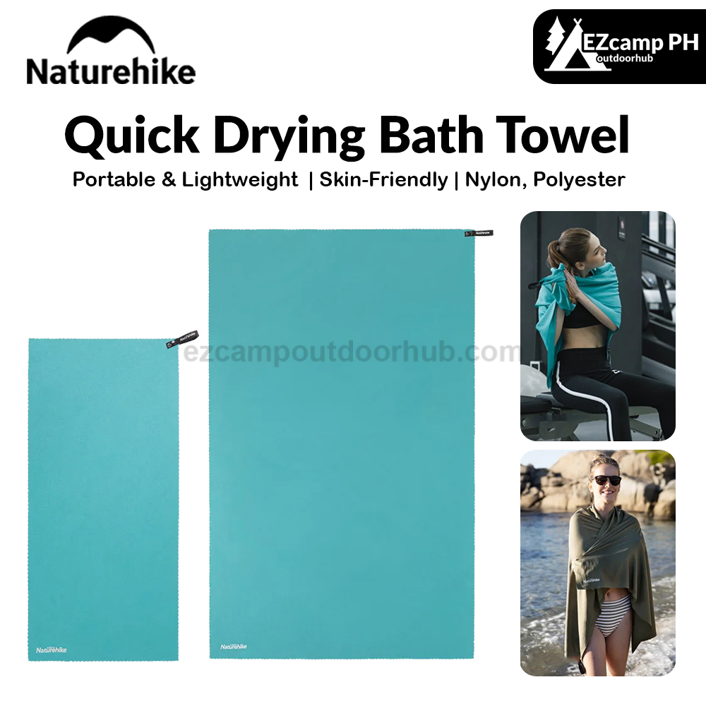 Naturehike Quick Drying Bath Towel Portable Lightweight Quick Dry Hand Face Bath Towel Strong Absorbent Travel Adult Kids Fast Micro Fiber Microfiber