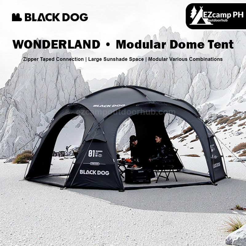 dome tent for camping Blackdog WONDERLAND Series Modular Dome Tent Geodesic Style Tactical B – EZcamp Outdoorhub