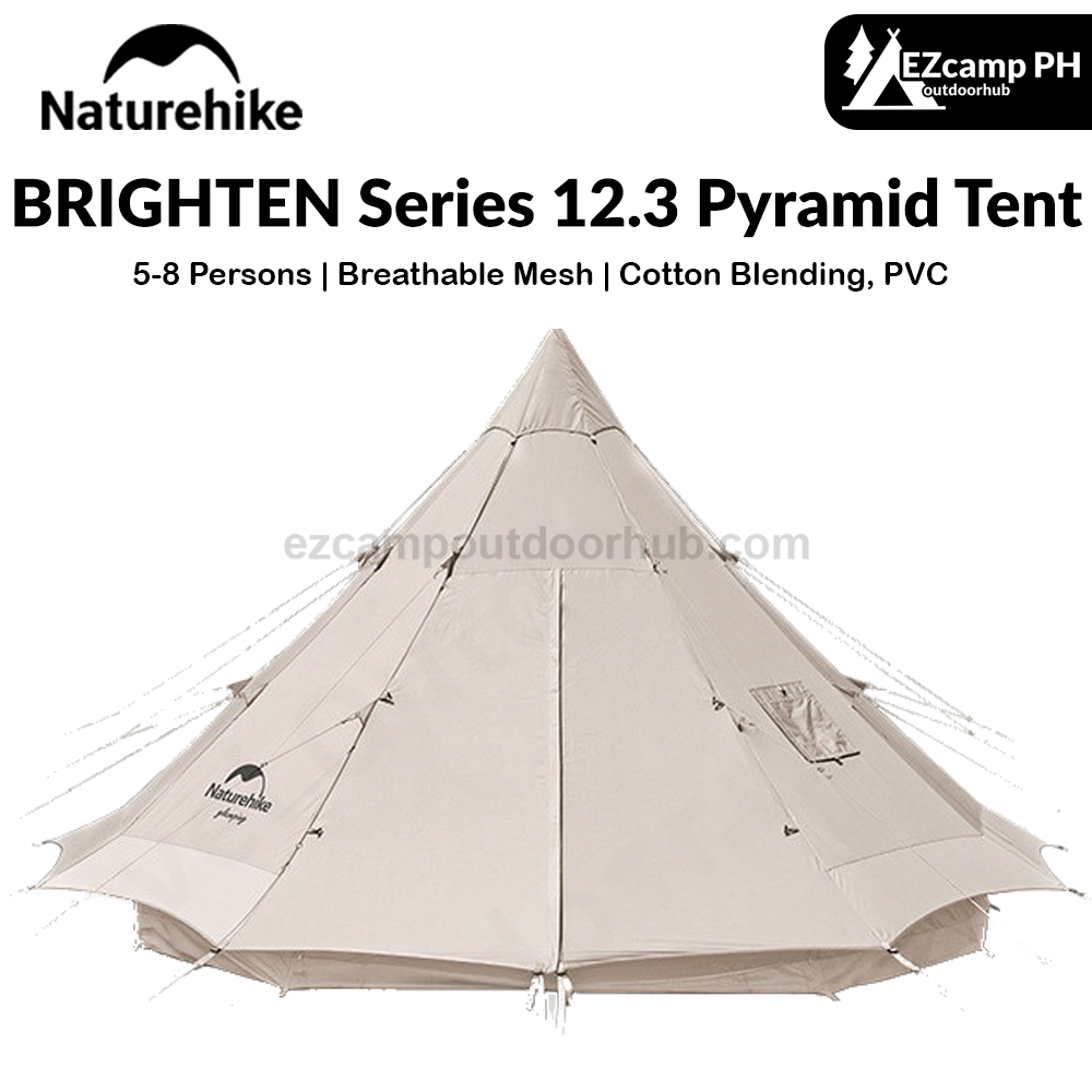 Naturehike BRIGHTEN Series 12.3 Pyramid Tent Blended Cotton Bell