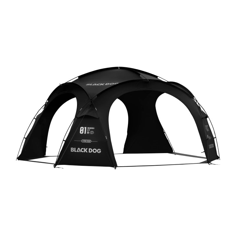 Blackdog WONDERLAND Series Modular Dome Tent Geodesic Style Tactical Black Multiple Setup Large Space Unlimited Connection Outdoor Camping Tent Rainproof