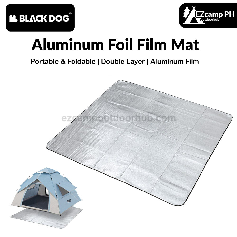 aluminum foil tent BLACKDOG Outdoor Camping Tent Ground Aluminum Foil Film Moisture Proof – EZcamp Outdoorhub