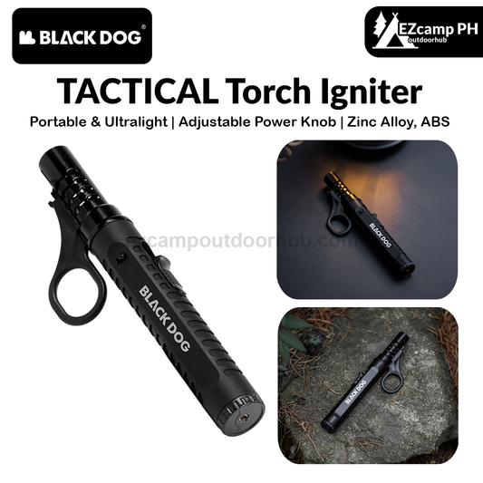Blackdog TACTICAL Torch Igniter Electronic Lighter Direct High Temperature Spray Gun Burner Outdoor Camping Cooking Barbecue Windproof