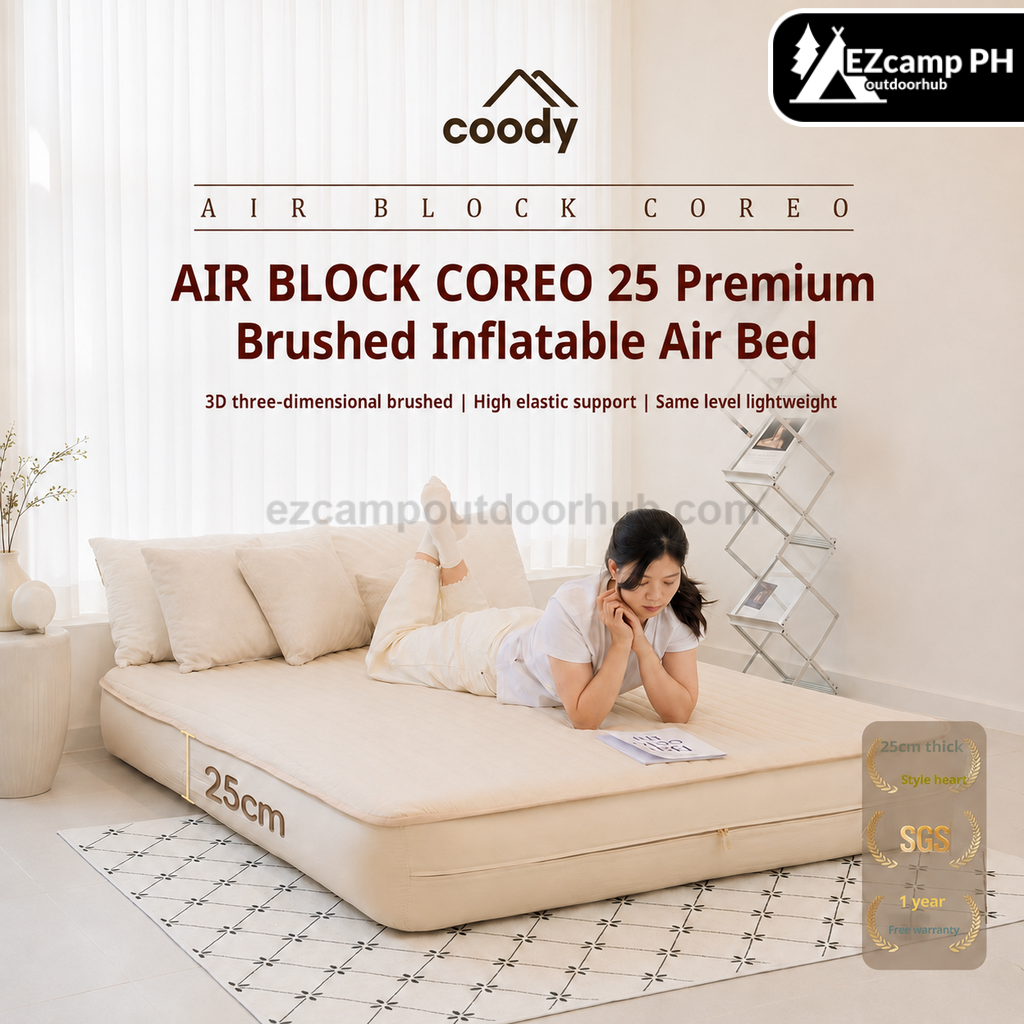 COODY Air Block Coreo 25 Premium Air Mattress | EZCAMP – EZcamp