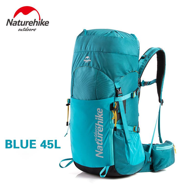 Naturehike 45L | 55L | 65L Professional Hiking Backpack Large Capacity Outdoor Hiking Climbing Mountaineering Rucksack Back Pack Camping Travel Nature Hike