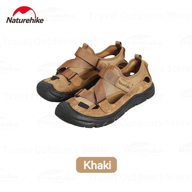 Naturehike Non-Slip River Tracing Shoes Men's Outdoor Portable Lightweight Breathable Mesh Summer Sandals Amphibious Wear-Resistant Wading Shoes