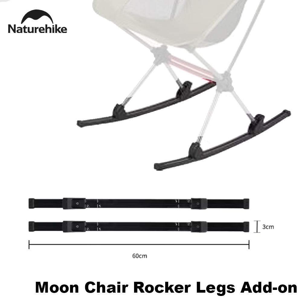 Naturehike STELLALUNA L01 L02 Small Large Portable Outdoor Camping Ultralight Folding Moon Chair 120kg Max Load Aluminum Alloy Hiking Travel Foldable
