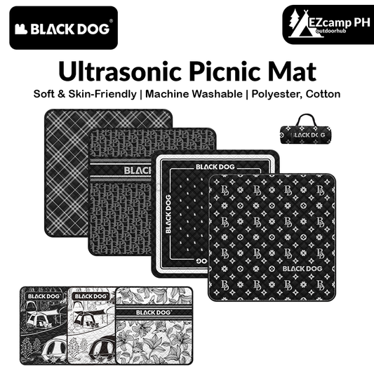 BLACKDOG Ultrasonic Picnic Mat Cushion Aluminum Film Seat Soft And Skin-Friendly Pad Waterproof Camping Outdoor Mattress Sleeping Pad Blanket