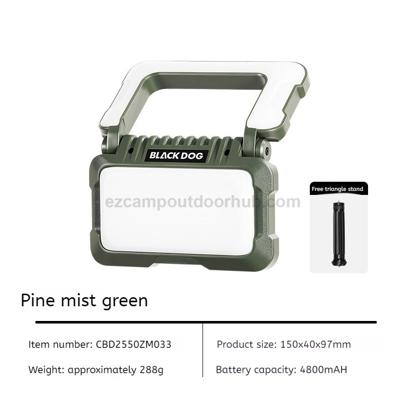 BLACKDOG DARK SOAR Double Sided LED Light Portable Foldable Multipurpose LED Light Folding Dual Light Source Stepless Dimming 5 Adjustable Light Modes High Brightness & Long Battery Life Shaoying