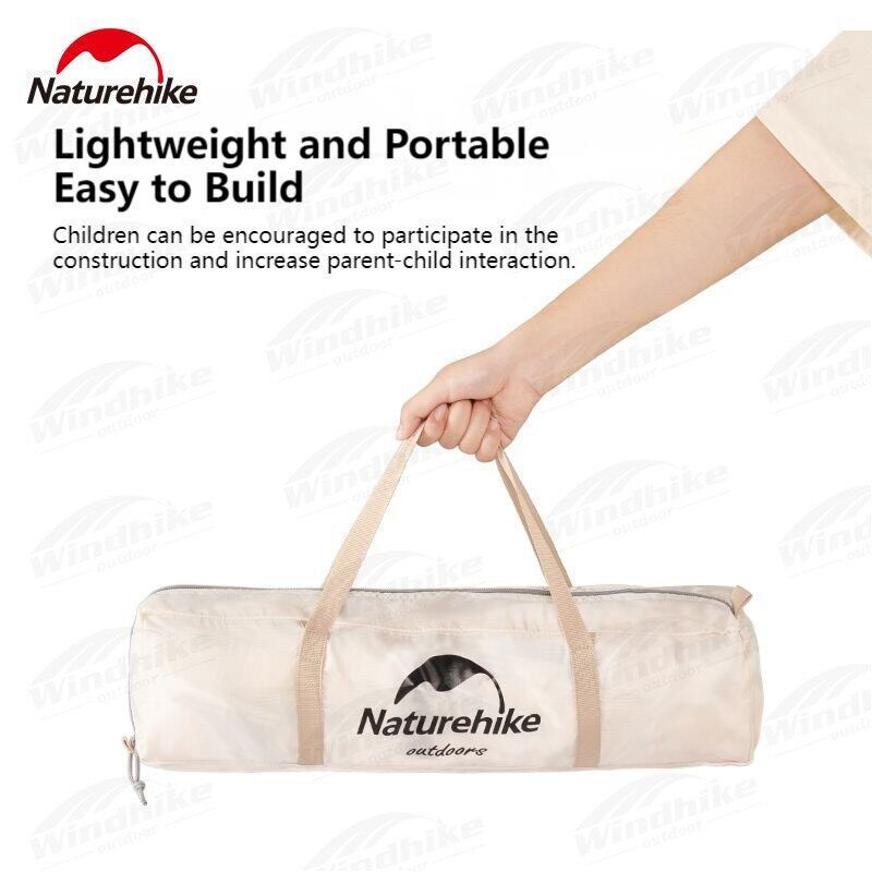 Naturehike KIDS Series Dome Children's Tent Portable 210T Single Breathable Girls Boys Mini Park Dome Waterproof Tent 1.5kg Ultralight Little House For Kids