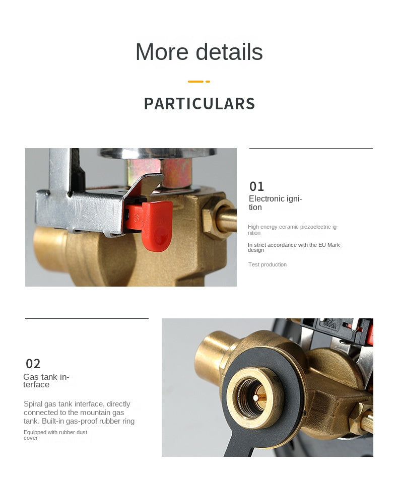 Campingmoon T-9 MOON STAR Gas Lantern Camping Portable Lightweight Retro Atmosphere Lamp Mantle Yarn Light Butane Screw Threaded Type Outdoor Lighting With Storage Bag