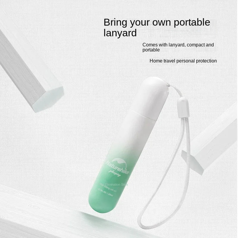 Naturehike Mosquito Repellent Roll-on Portable Lightweight Anti-itch Stick Soothing Anti-mosquito Anti-bite After-bite Travel Stick Camping Summer Fishing