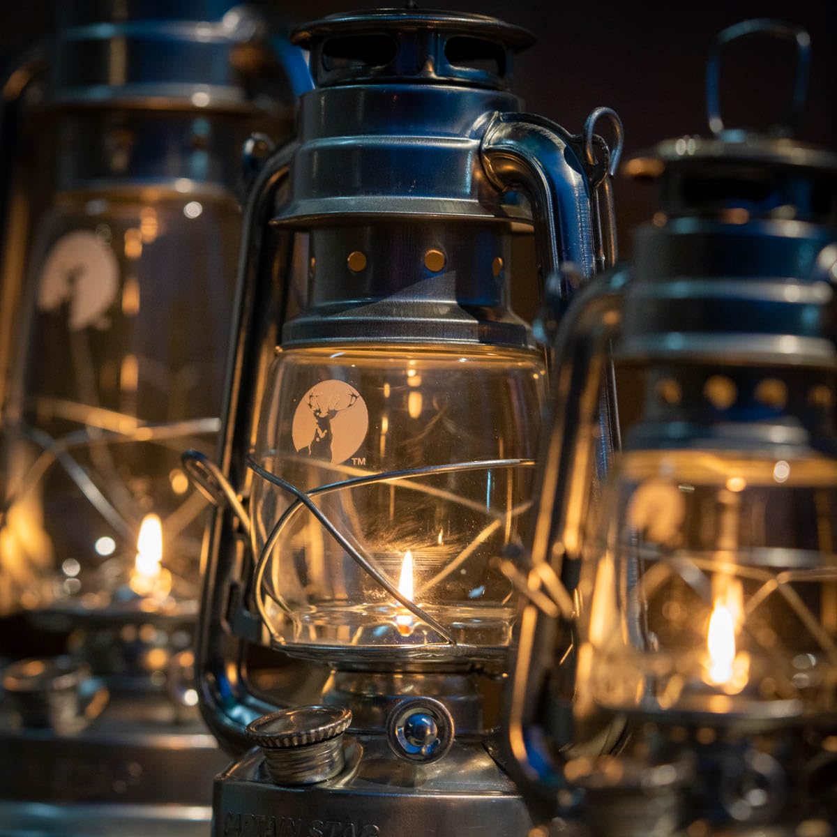 CAPTAIN STAG Oil Lantern Portable Lightweight Retro Aesthetic 3 Sizes Lighting Gas Vintage Atmosphere Ambient Lamp Light UK-0505 UK-0506 UK-0507 UK-0508