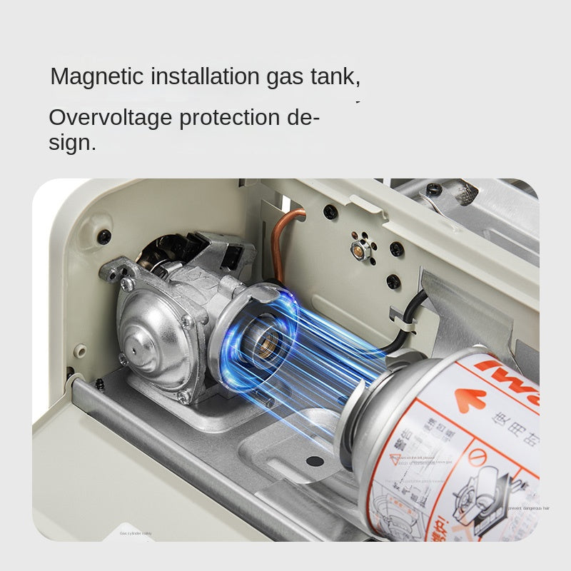 Naturehike WHITE BOAT Series Butane Grill Portable Multifunctional Stove Canister 2.2Kw Fire Power Magnetic Safety Valve Fuel Tank Cassette BBQ Burner