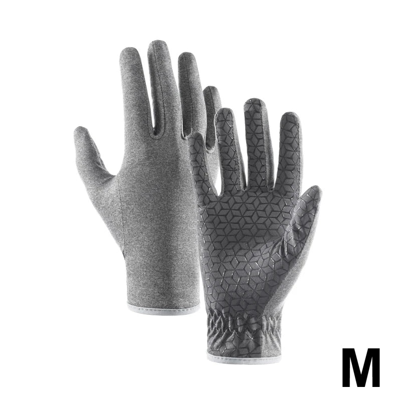 Naturehike Non-Slip Gloves Portable Unisex Outdoor Sunscreen Thin Touch Screen Breathable Gloves For Running Sports Hiking Mountaineering