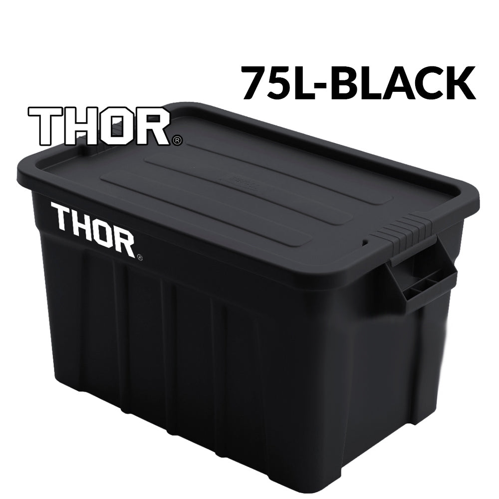 THOR ® Premium MINI 1L and LIMO 2.5L | 5L | 22L | 53L | 75L Stackable Storage Box with Lid Outdoor Rugged Plastic Boxes Wood Tabletop Stand Bracket