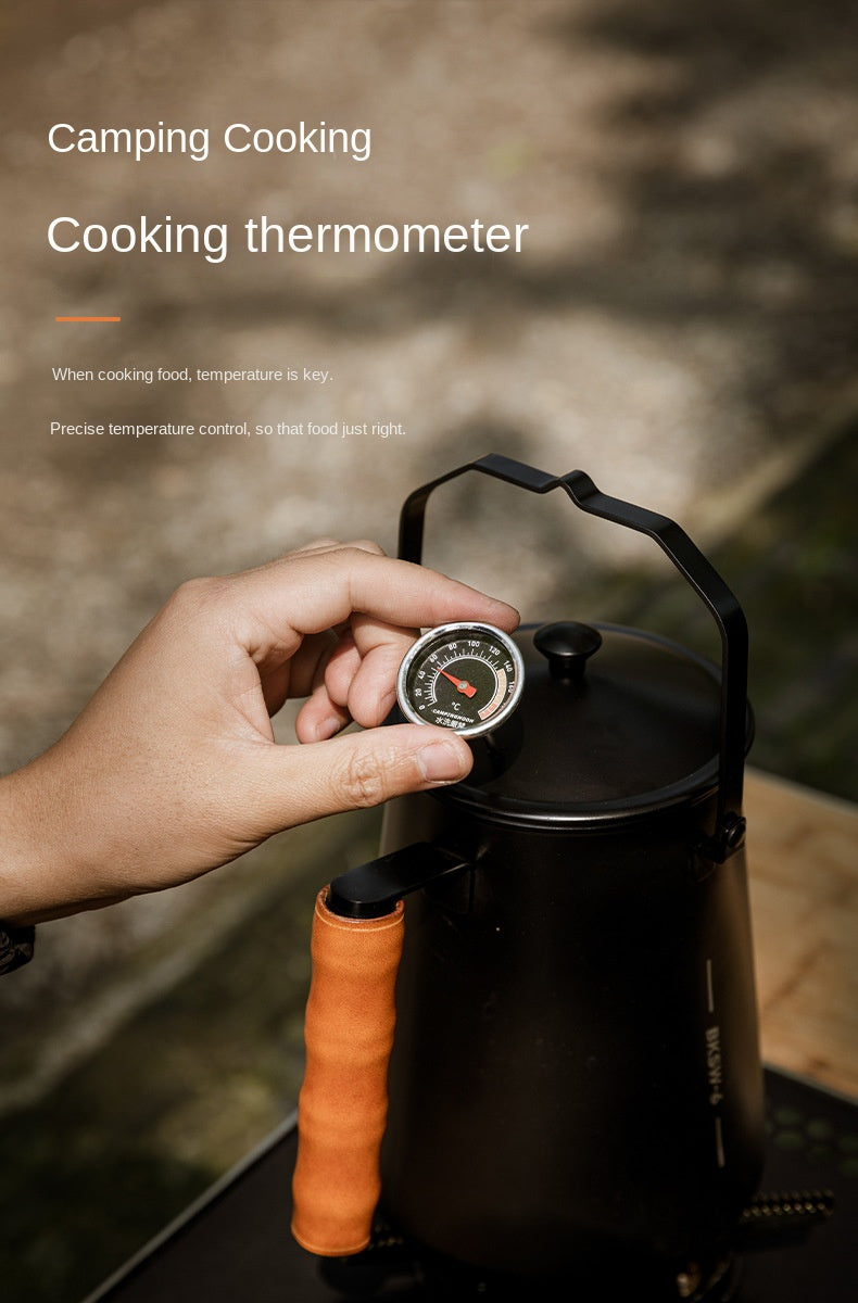 CAMPINGMOON WD-200 Mechanical Thermometer Portable Lightweight Multipurpose BBQ Oil Water Temperature Cooking Baking Precision Food Thermometer