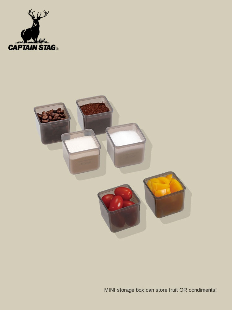 CAPTAIN STAG Cutlery Case Portable Lightweight Condiment Container Outdoor Camping Travel Utensil Storage Cooking Equipment Made in Japan UW-2029 UW-2038