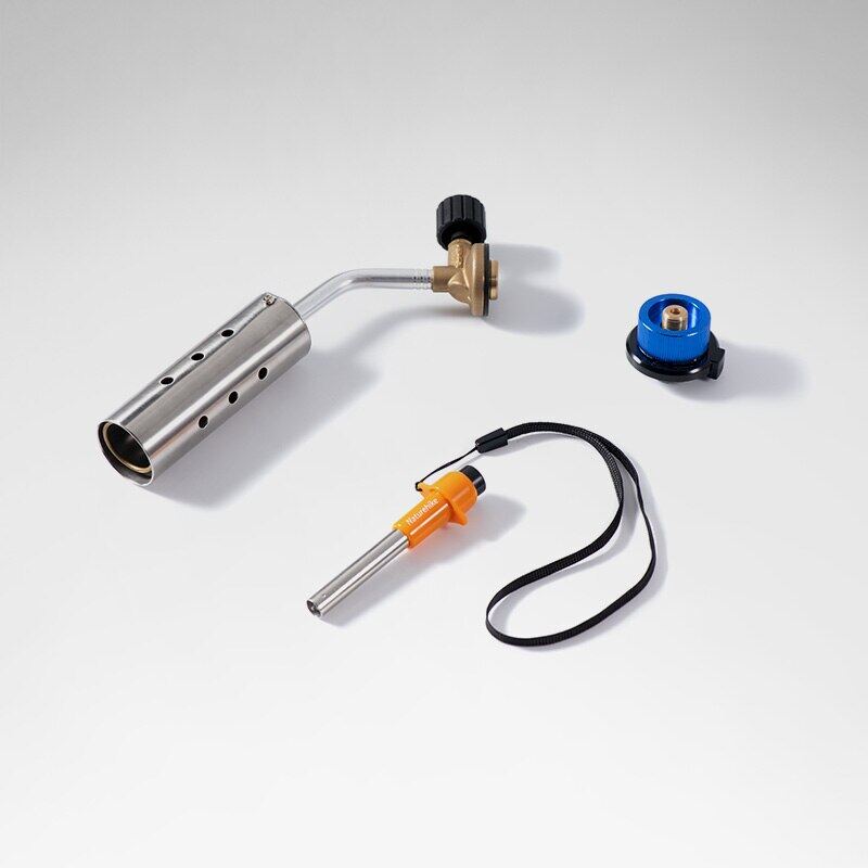 Naturehike Butane Blow Torch Set Portable Lightweight Multifunctional Stove Long Igniter Powerful 7500W Flame Firepower Blowtorch For BBQ With Screw To Nozzle Type Adaptor And Igniter Outdoor Camping Hiking Cooking Burner Picnic Original Nature Hike