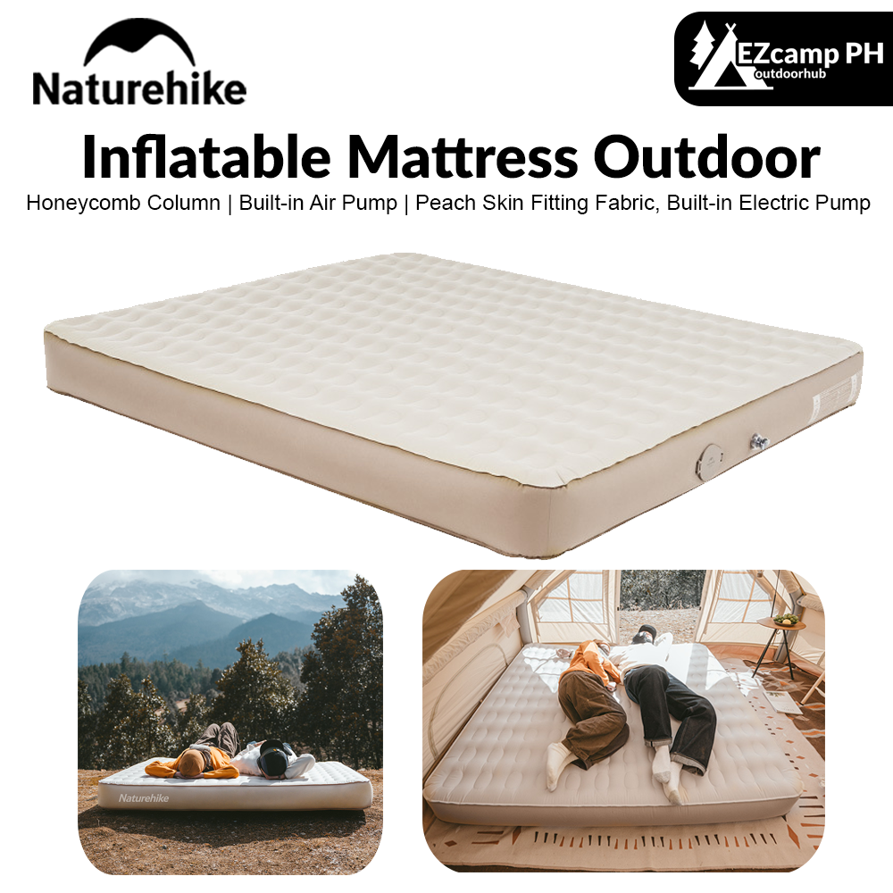 Naturehike Inflatable Mattress Outdoor Portable Lightweight 2 3 Person ezcampphoutdoorhub