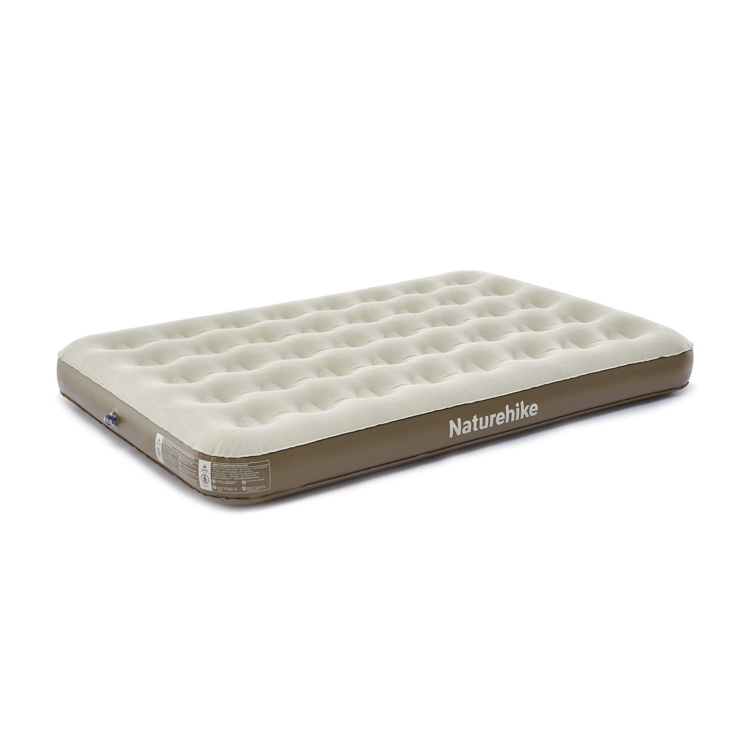 Naturehike SUN BEAUTY PVC Air Mattress Bed Outdoor Portable Moisture-proof Skin-Friendly Camping Sleeping Mat Pad 20CM Double Queen 300kg Max Load