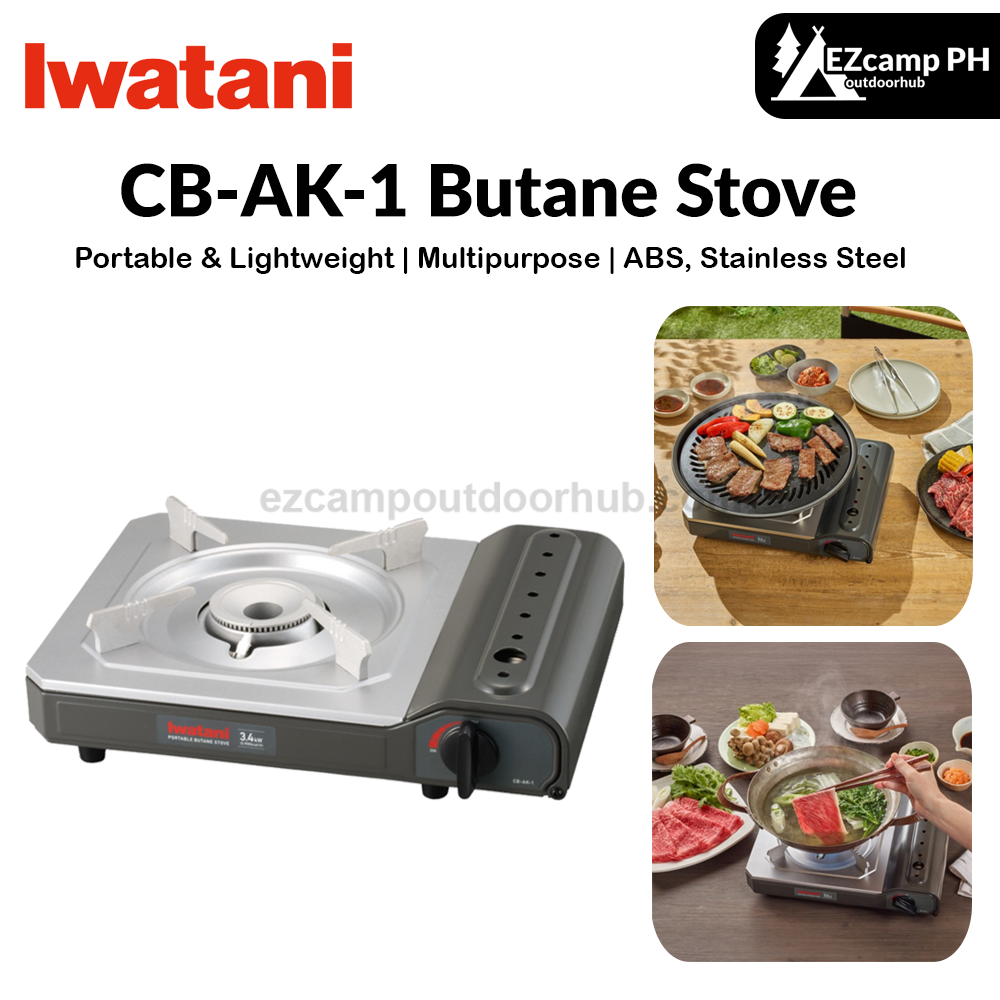 Iwatani CB-AK-1 Butane Stove Portable Canister Cassette Burner