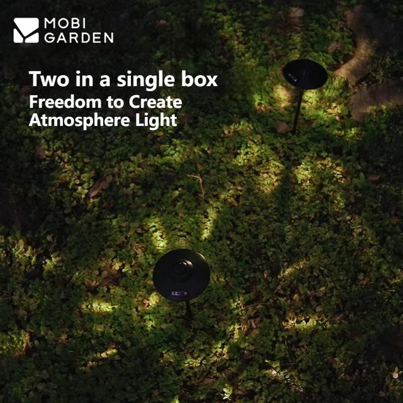 MOBI GARDEN Star Wish Ground Plug Lamp Atmosphere light Ultralight Portable Camping LED Light Outdoor IPX4 Waterproof Hanging Pendant Light Accessories Heavy Duty Original MobiGarden