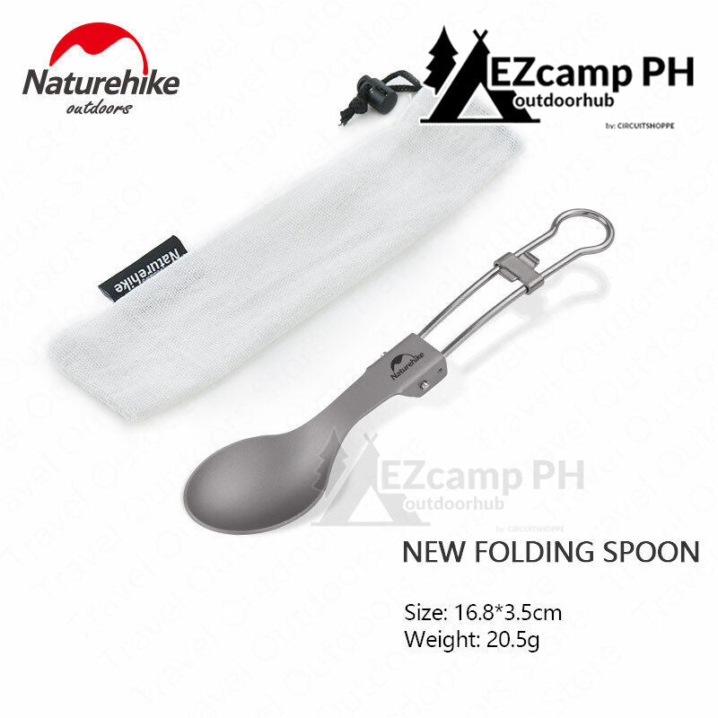 Naturehike Dinnerware Utensil Set Portable Ultralight Multifunctional Tableware Folding Fork Spoon Chopsticks Knife Spork Pure Titanium Outdoor