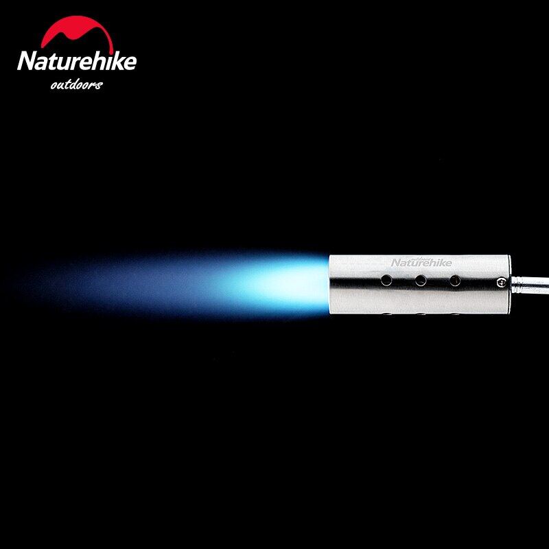 Naturehike Butane Blow Torch Set Portable Lightweight Multifunctional Stove Long Igniter Powerful 7500W Flame Firepower Blowtorch For BBQ With Screw To Nozzle Type Adaptor And Igniter Outdoor Camping Hiking Cooking Burner Picnic Original Nature Hike