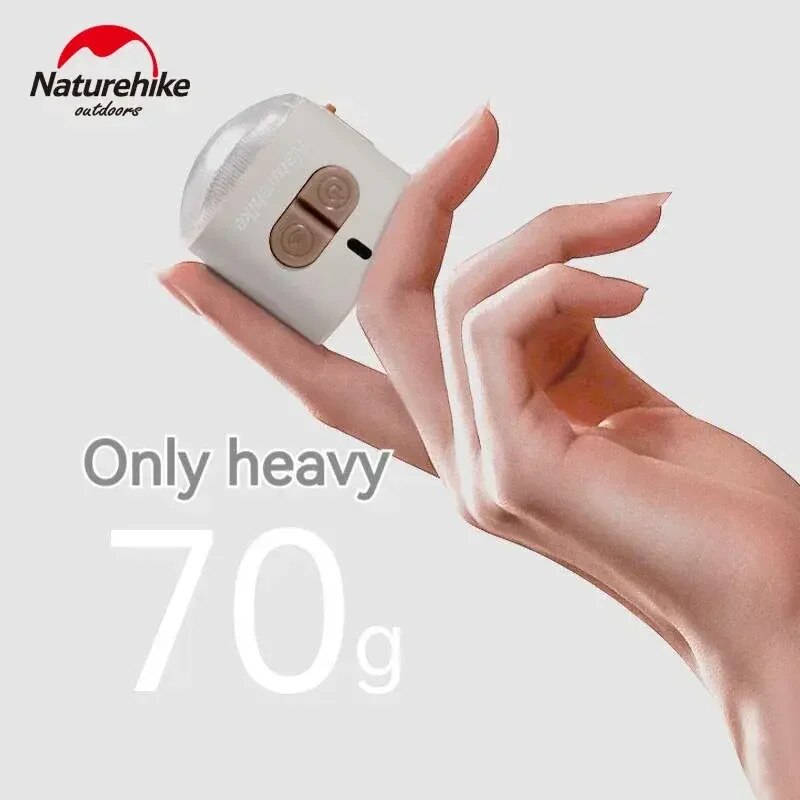 Naturehike STAR MILLET Small Camping Light Mini Clip-on Magnetic Headlamp Multifunctional IPX4 Waterproof USB C Rechargeable Battery Sensor Lantern