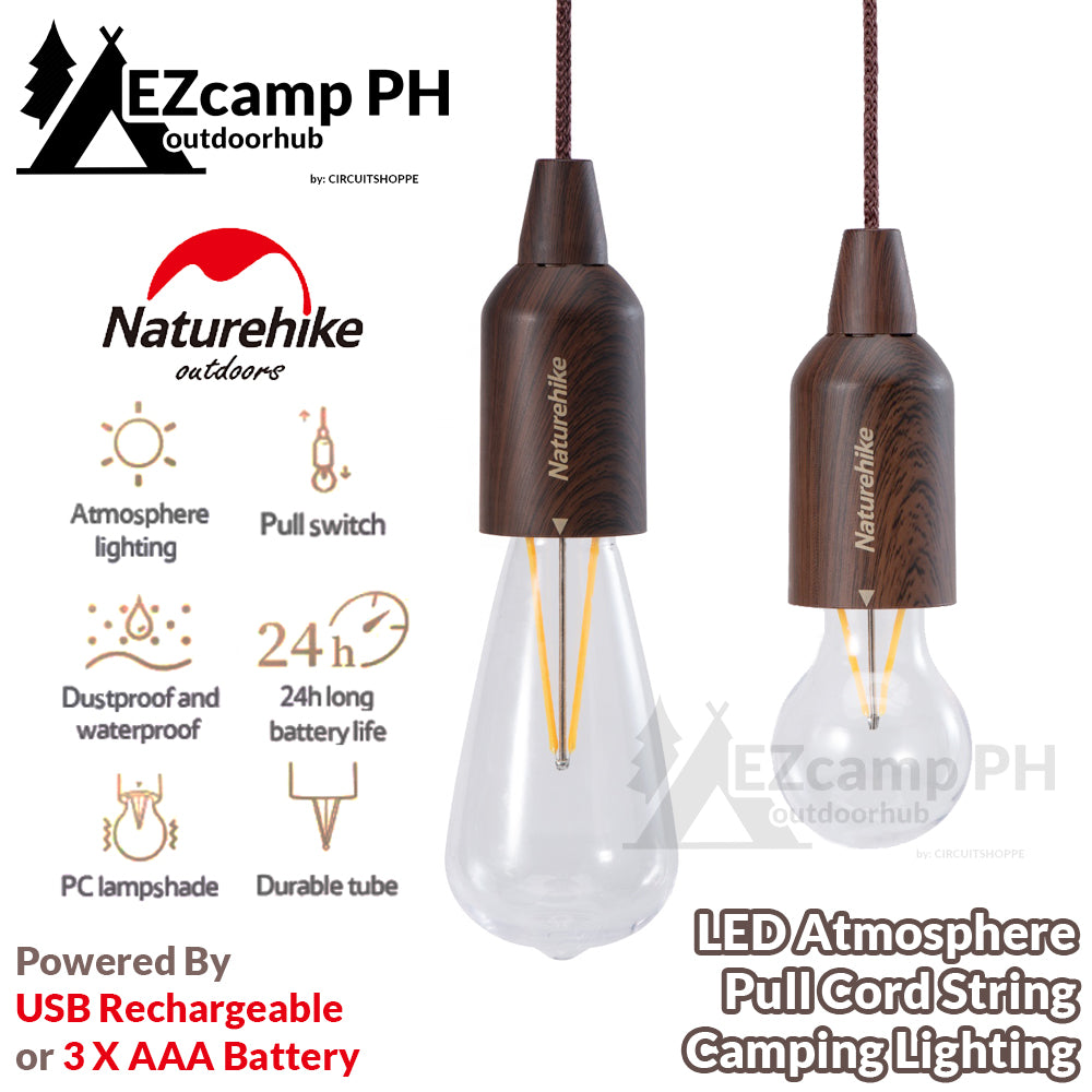 Naturehike STAR LINE LED Camping Outdoor Light Pull Line String Lamp –  ezcampphoutdoorhub