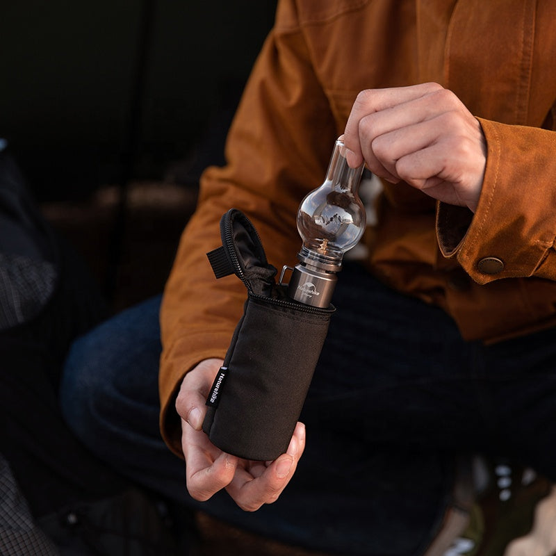 Naturehike Portable Gas Tank Lantern Camping Atmosphere Roman Candle Like Lamp Light Outdoor Camp Ambient Butane Fuel Lighting