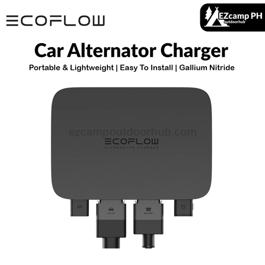 EcoFlow Car Alternator Charger 800W Turbo Charge 3 Modes 3-in-1 Function Design High Thermal Resistance Gallium Nitride Technology