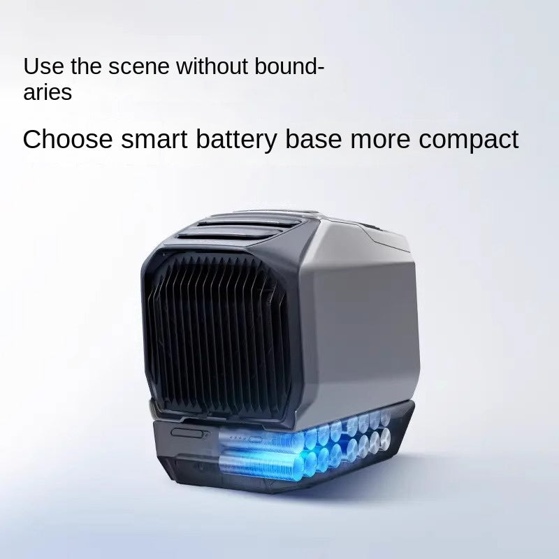 EcoFlow WAVE 3 Outdoor Air Condition Portable Multifunctional Large Capacity Long Battery Life Dual Cooling And Heating Function Wireless Control Mode Via App ABS LiFePO4