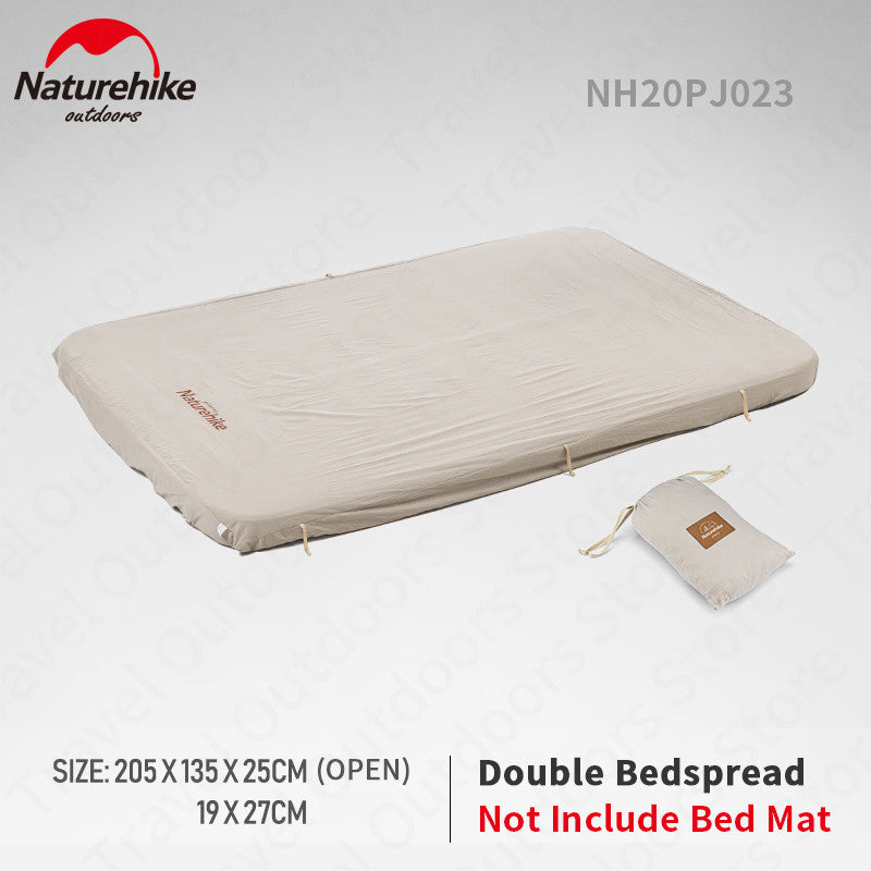 Naturehike Cotton Air Mat Bedspread 1-2 Persons Cotton Moisture-Absorbing Highly Durable Breathable Mattress Dust Cover Air Cushion Pad Bedroom Rest
