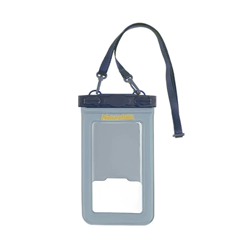 Naturehike Aqua Sealed Waterproof Smartphone Bag 50m Deep Touch Screen Hanging Neck Buoyancy Storage Dry Bag Cellphone Case Cover PVC Film Protective