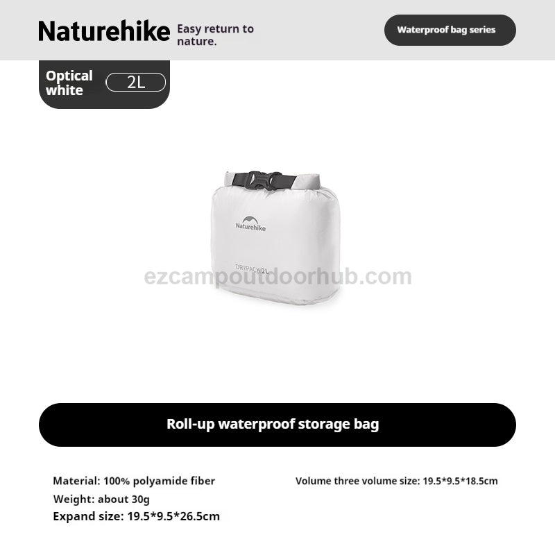 Naturehike Roll Up Dry Storage Bag Roll Top Ocean Pack Waterproof Moisture-Proof Tear Resistant Durable Vacuum Exhaust Compression Expansion