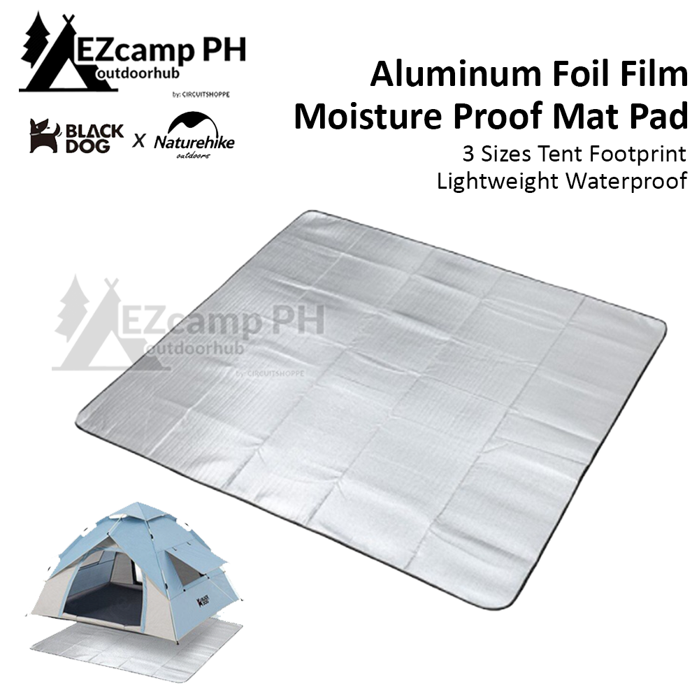 BLACKDOG by Naturehike Outdoor Tent Ground Aluminum Foil Film Mat Pad –  ezcampphoutdoorhub