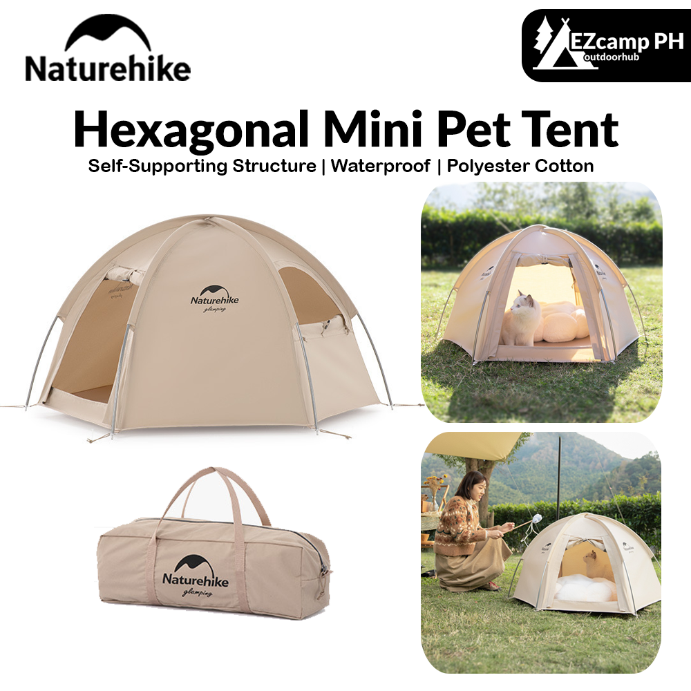 mini cat tent Naturehike Hexagonal Mini Pet Tent Portable Ultralight Cat Camping – EZcamp Outdoorhub