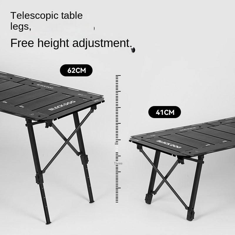 Blackdog MOVES Modular IGT Tactical Table Portable Black Folding Large Integrated Grill Table Up To 4.5 Units Of IGT Space Camping Kitchen BBQ Stove Table