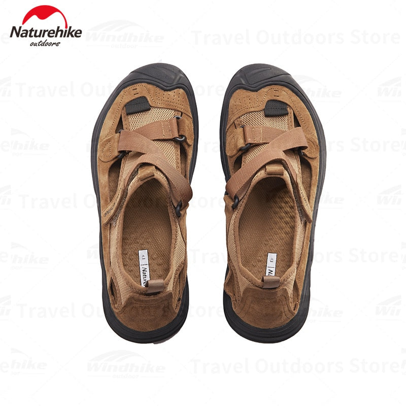 Naturehike Non-Slip River Tracing Shoes Men's Outdoor Portable Lightweight Breathable Mesh Summer Sandals Amphibious Wear-Resistant Wading Shoes