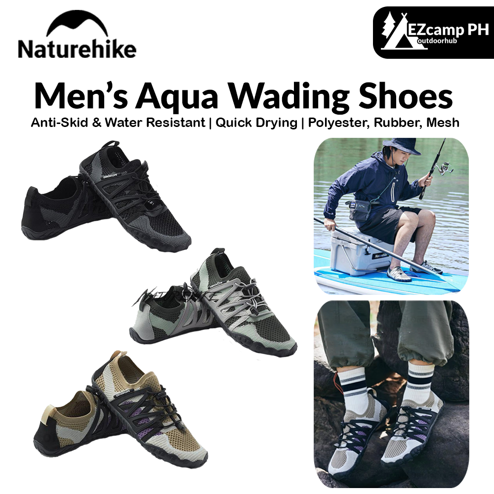 Naturehike Men s Aqua Wading Shoes Barefoot Sneakers Sport Upstream EZcamp Outdoorhub
