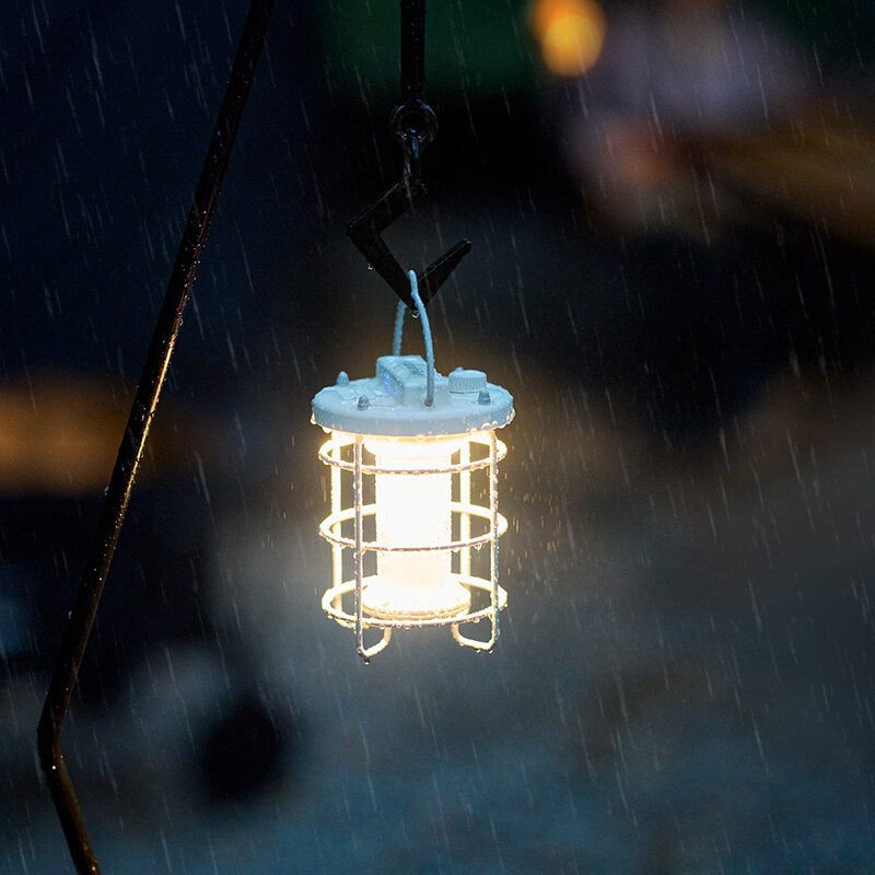 Naturehike Outdoor Camping LED Lantern Stepless Dimming Atmosphere Light Ambient Lighting Portable Hanging Tent Lamp IPX4 Waterproof USB Charging With Tripod Nature Hike